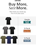 COOFANDY T Chemises Manches Courtes Col d'équipage doux Tee Lightweight Tee Shirts Casual Summer Basic Tops pour homme