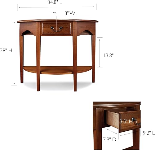 Vista 36 de Leick Home Beckett 24032 Beckett - Soporte de pasillo con estante para sala de estar, pasillo, entrada, antracita/peltre