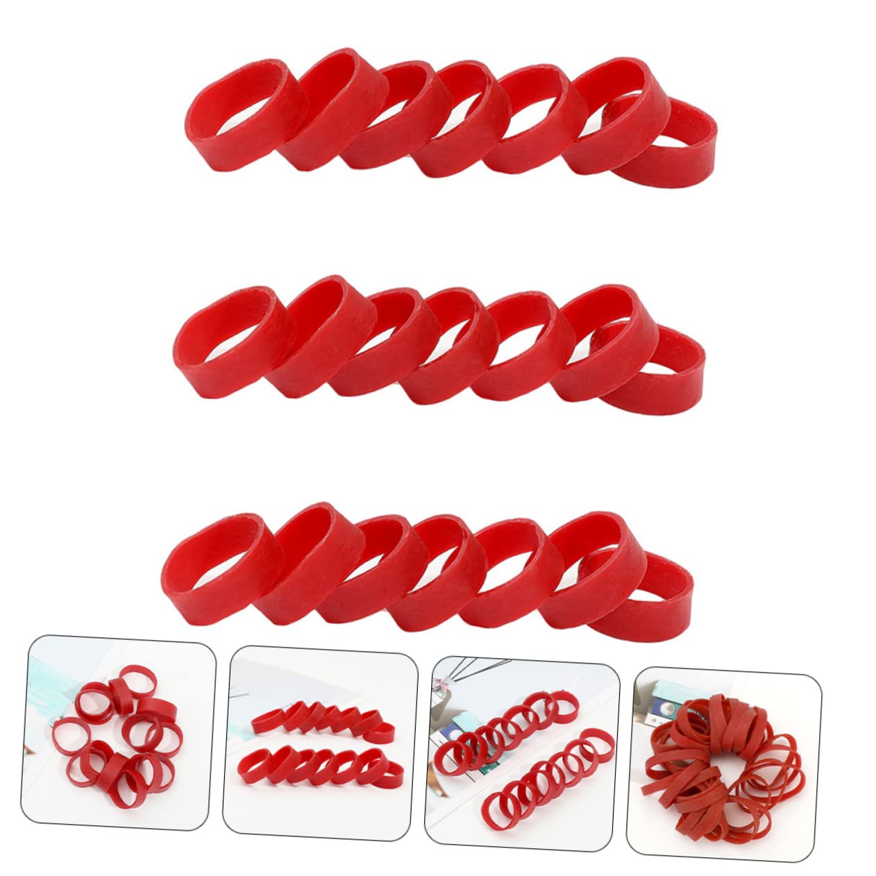 NAMOARLY 1 Set Widen Rubber Retainer Snowboard Retainers Sports Brake Retainer Versatile for Outdoor Sports Stretchy and Binding b