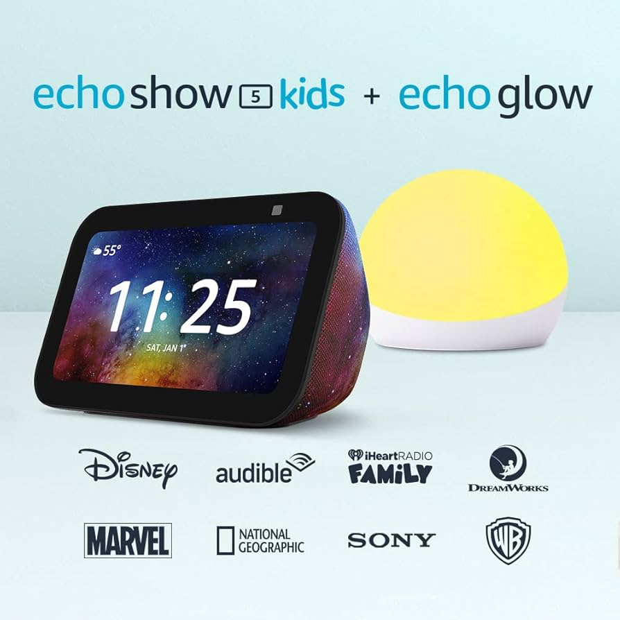 Amazon.com: Echo Show 5 (3rd Gen) Kids with Echo Glow