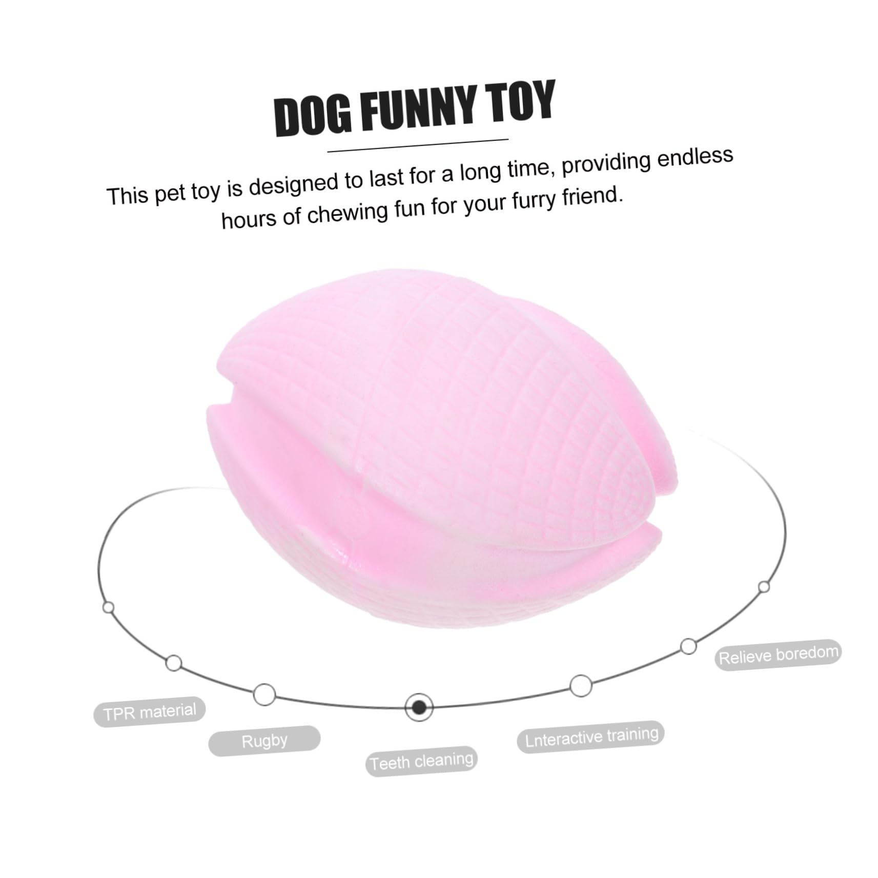 BESPORTBLE 5pièces Jouet à Mâcher pour Chien Balle De Dentition Flottante pour Entraînement Chiots Convient Aux Petits Moyens Et Chiens Divertissant Et