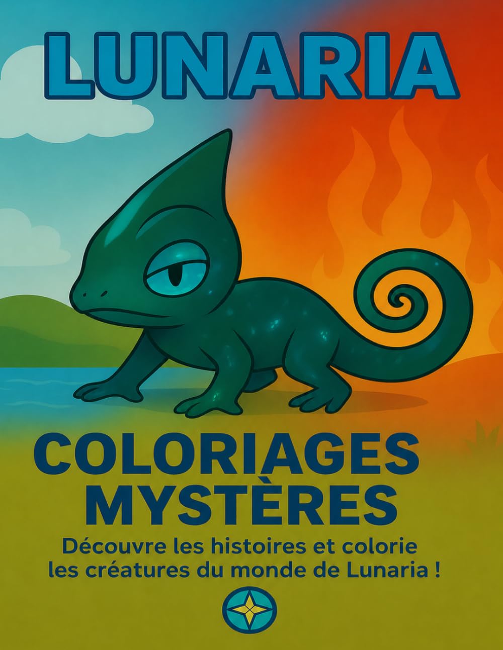 Coloriages mystères - LUNARIA: Colorie les créatures du monde de LUNARIA et découvre leurs histoires