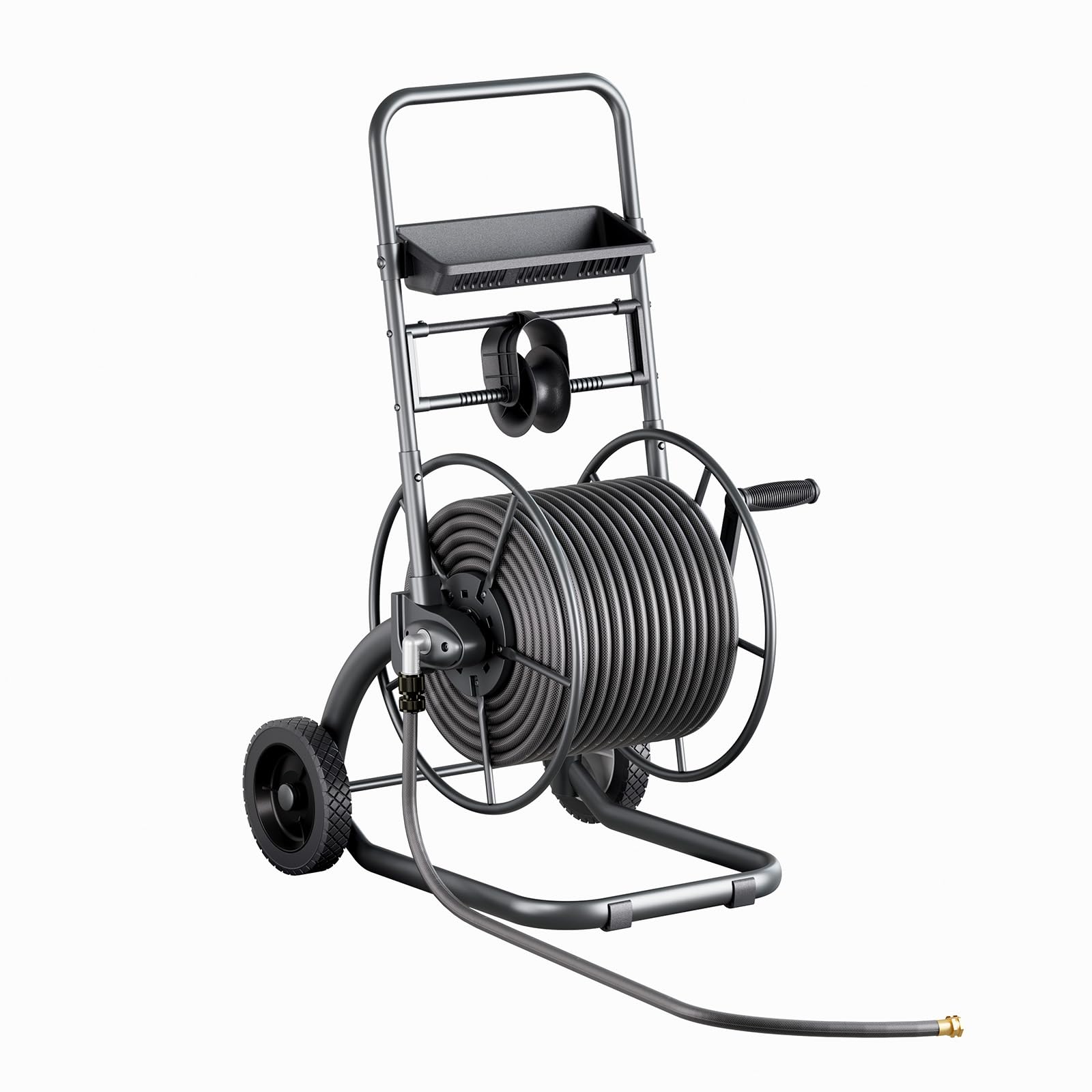 Photo 1 of Upgraded Hose Reel Cart with Wheels Holds up to 230ft of 1/2” Hose