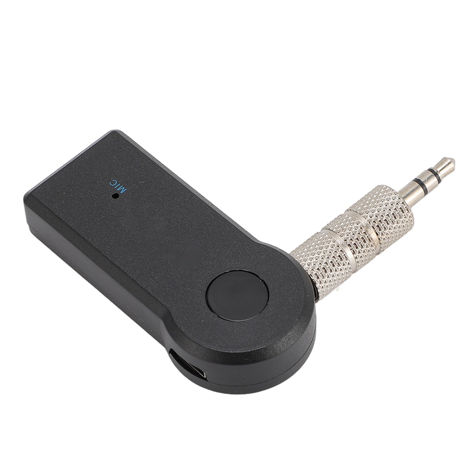 Bluetooth Receiver for Car, Noise Cancelling 3.5mm AUX Bluetooth Car Adapter, Audio Receiver for Home Stereo, Portable 3.5mm Aux Car Adapter, Handsfree Calls (2pcs)