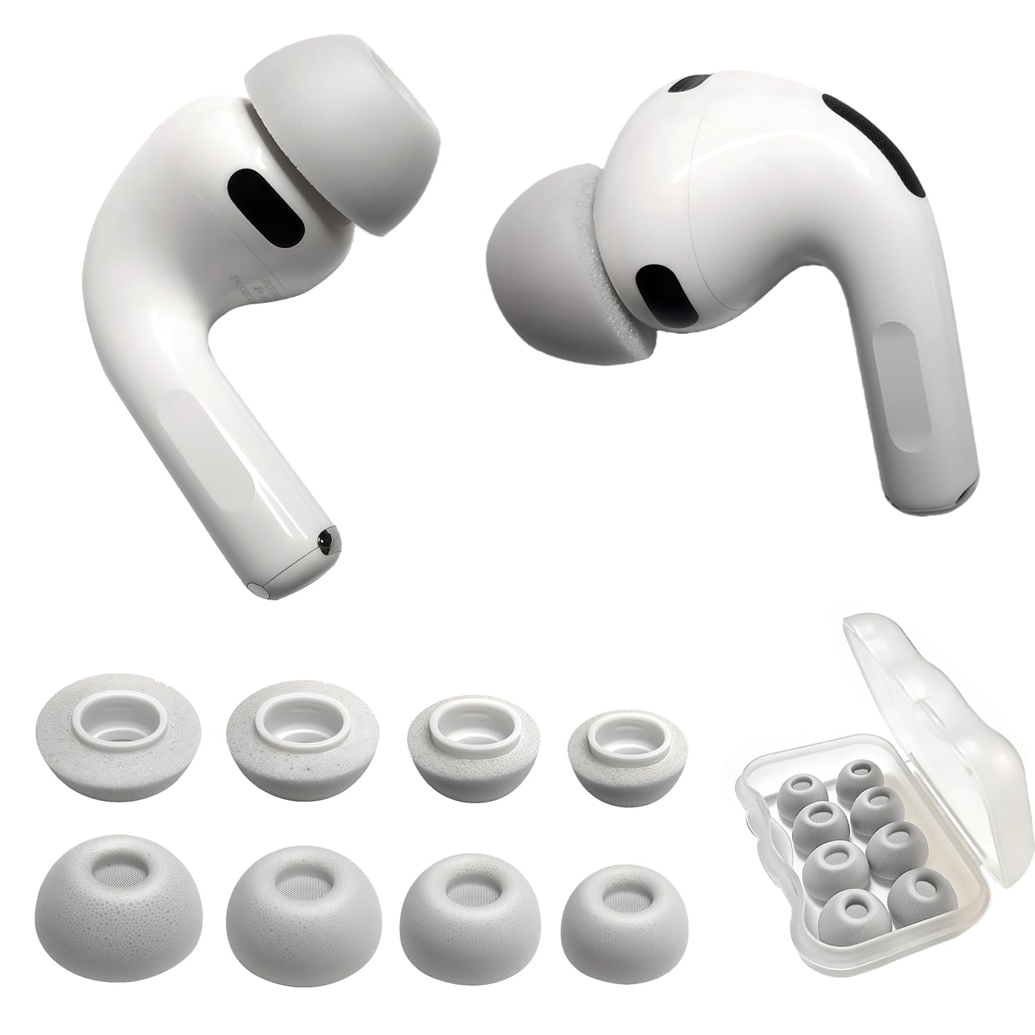 Amazon | AirPods Pro 3用メモリーフォームイヤーチップ [XS/S/M/L 4