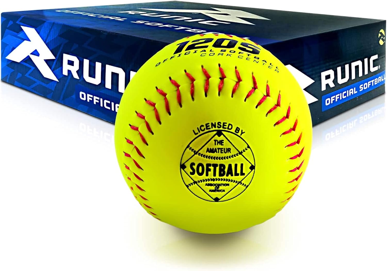 120S Softball 12 Inches Yellow 1 Dozen
