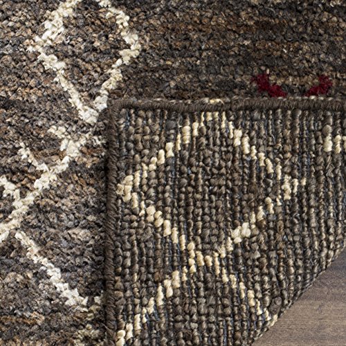 Tapete Bohemio Handmade Jute 5x8 pies miniatura 5