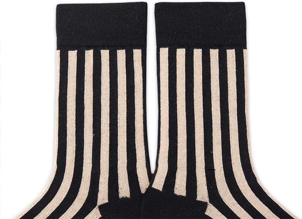 Socks 1 Pair Strip Socks Vertical Striped Printing Street Style Hosiery for Men Women - Image 7