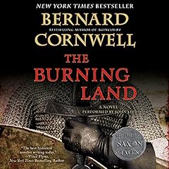 The Burning Land Audiolibro Por Bernard Cornwell arte de portada