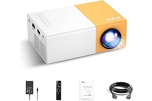 PVO Mini Projector for Immersive Viewing