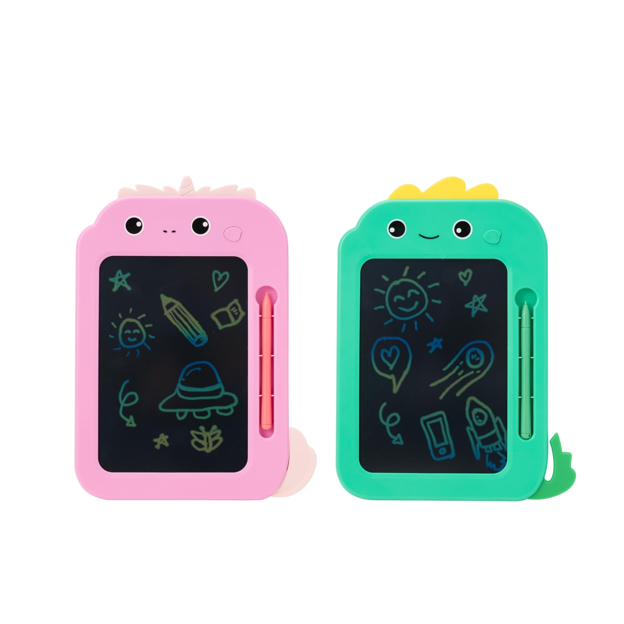 Fun Craft LCD Writing Tablet for Kids | Colourful Unicorn Doodle Pad & Drawing Board | Educational Scribbler Screen for Travel, Learning & Creative Play | Reusable Gift for Ages 3+ — view 5