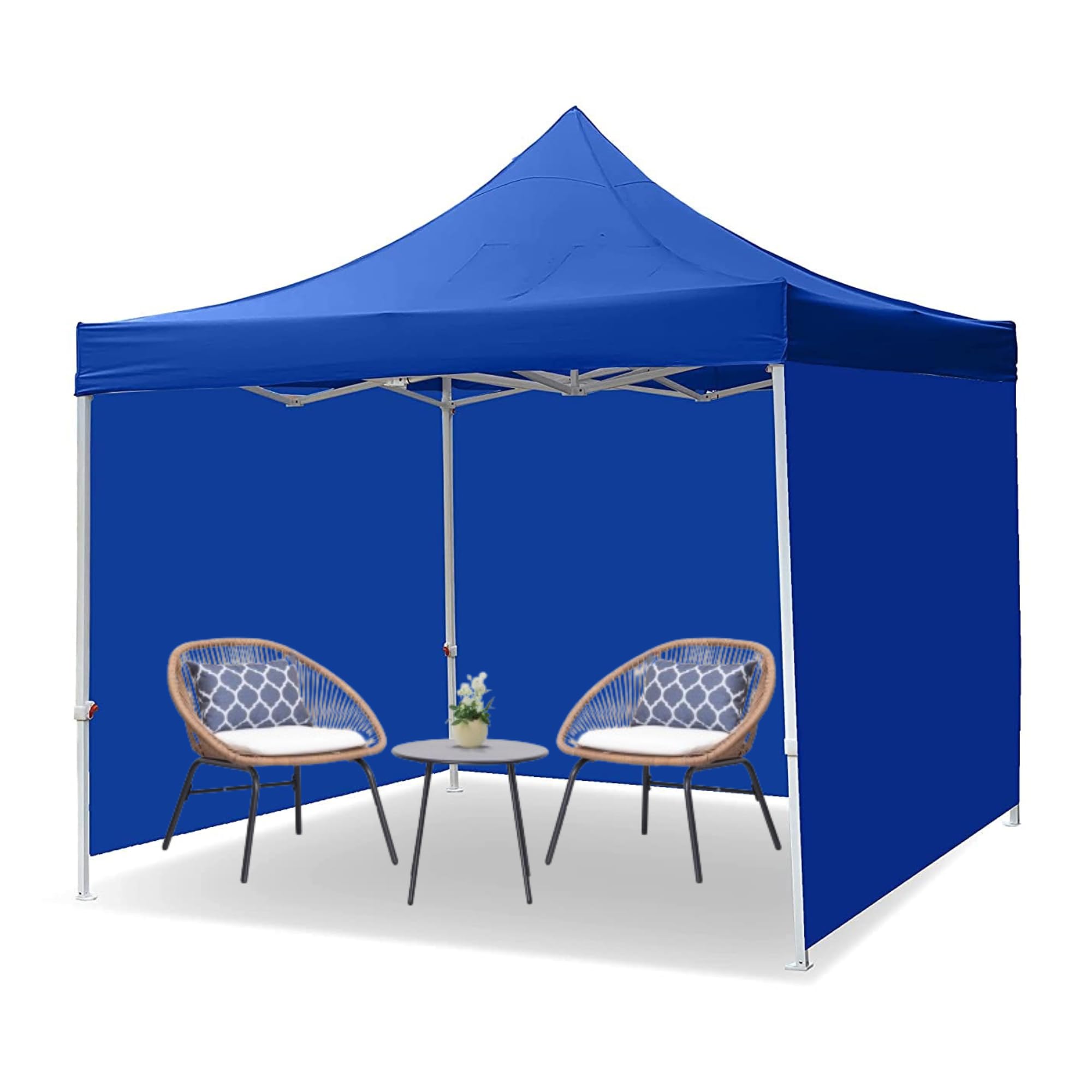 THESHELTERS - Gazebo Outdoor Tent 10x10 feet (28 kgs with 3 Plain Side Covers) Waterproof, Foldable Canopy/Portable Tent - 2 Mints-image-22