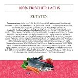 almo nature HFC Adult Dog XS/S 100% Frischer Lachs - Komplett-Trockenfutter für ausgewachsene Hunde Kleiner Rassen 1.2 Kg