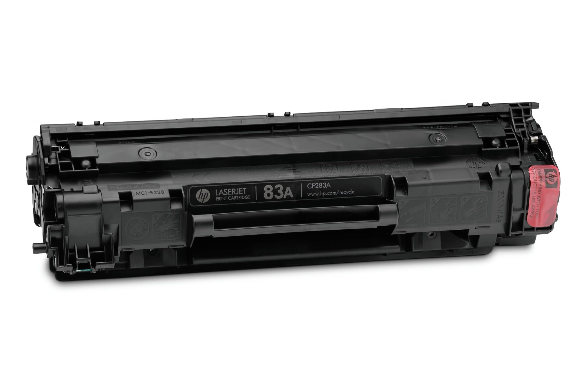 HP 83A CF283A, Cartuccia Toner Originale da 1500 Pagine, Compatibile con le Stampanti LaserJet Multifunzione M125, M127, M201, M225, Nero