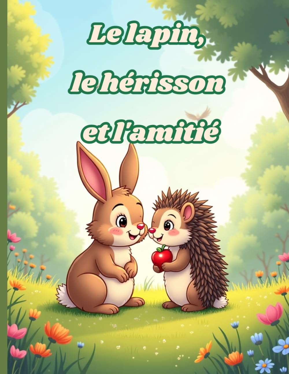 Le lapin, le hérisson et l'amitié: Une histoire pour enfants sur l'amitié et l'acceptation des différences | Âges 4-8 ans | Livre illustré en couleurs avec de sympathiques animaux