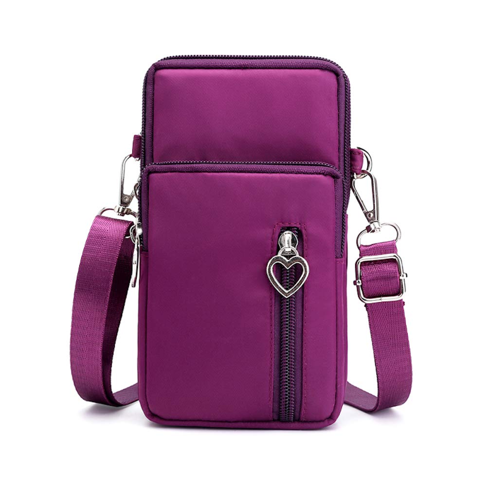 Small Crossbody Wallet Phone Bag Women Mini Crossbody Purse Cell Phone Shoulder Bag Mini Wallet Over Shoulder Strap