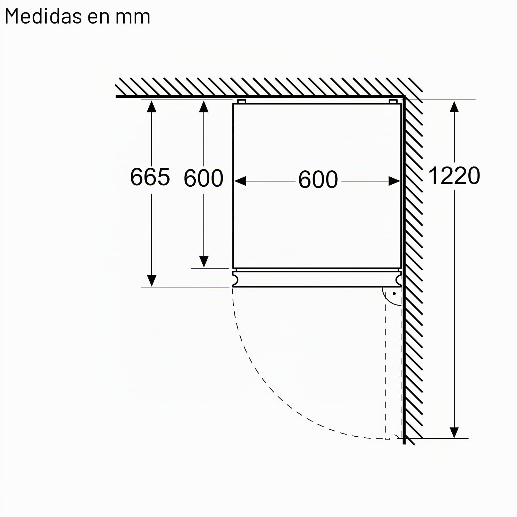 SIEMENS KG36NXWDF iQ300 Frigorífico y congelador Combinado, 186 x 60 cm, 237 L de refrigeración + 119 L de congelación, hyperFresh frescor más Largo, no más descongelación, superCooling –