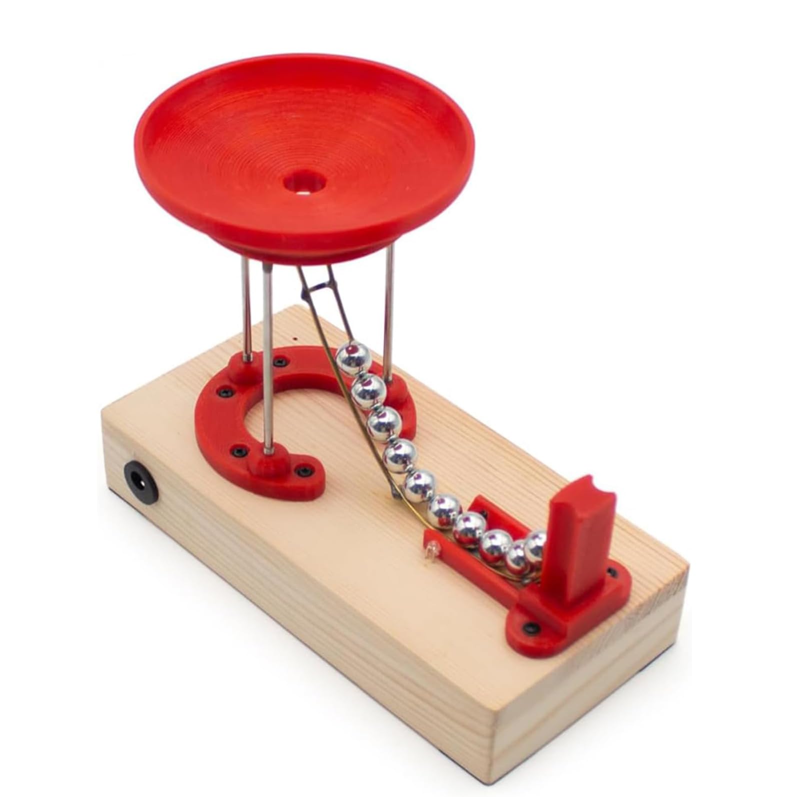 HKFGSHOP Electromagnetic Perpetual Motion Model, DIY Perpetual Motion Machine Model, Art Motion Machine, Science Education Tool, Physics Electromagnetic Energy Conservation Teaching Demonstration