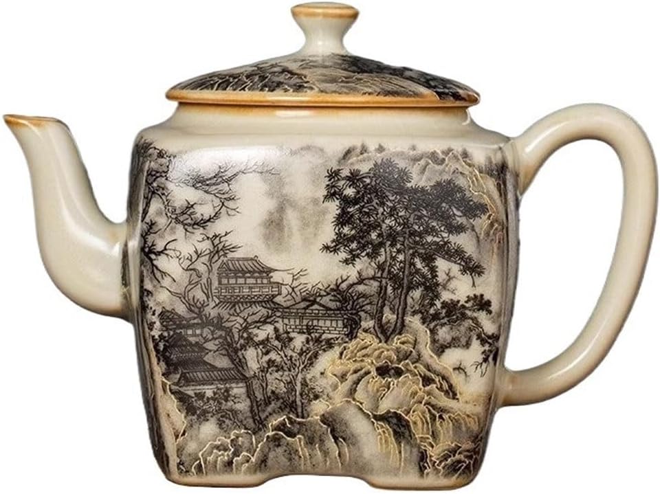 Ceramic Teapot Handmade Exquisite Teapot For Brewing Tea Household Ceramic Teapot Single Pot Chinese Tea Kettle Tea Pot Ceramic