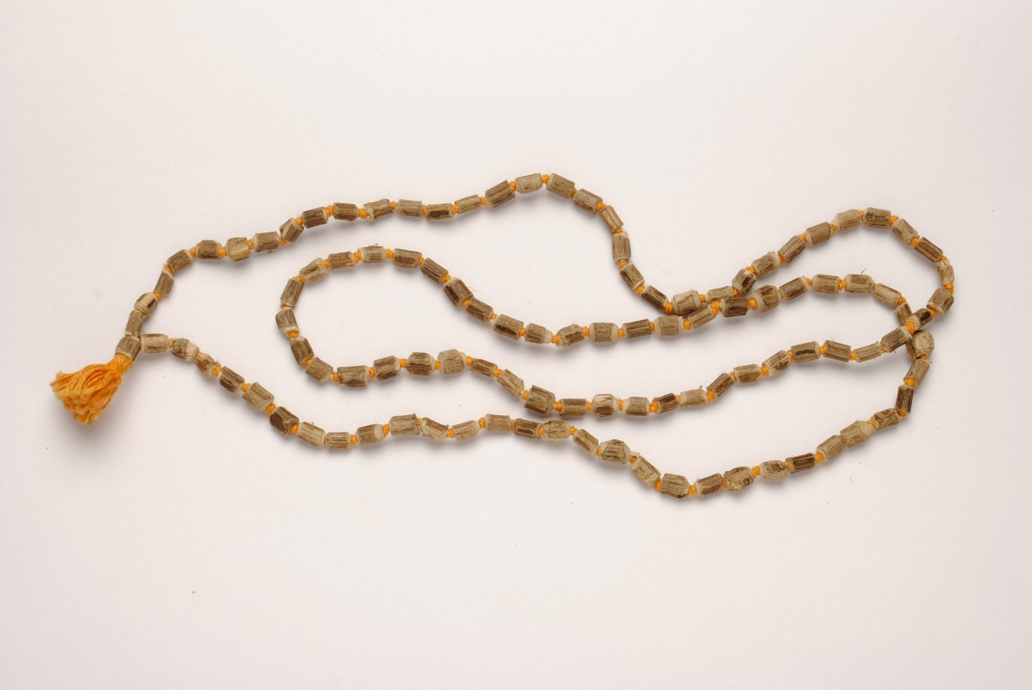 Yoga Japa Mala Tulsi Meditation Rosary Prayer Mala (108+1) Beads- Cures From High Fever and Diseases of Mind