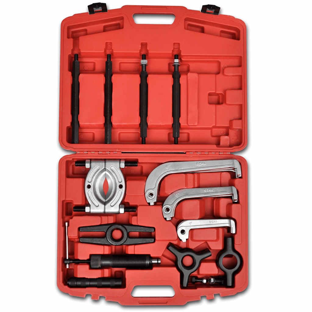 Set di 25 estrattori idraulici per riparazione di veicoli, montaggio, manutenzione, officina, garage professionale