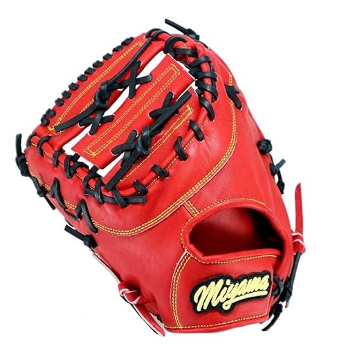 ミヤマ miyama 硬式 一塁用 ファーストミット グラブ グローブ 左投げ 海外 ミヤマ オリジナル グラブ 25