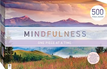 New Nov Mindfulness 500pc Jigsaw Puzzle Mountains unit 3