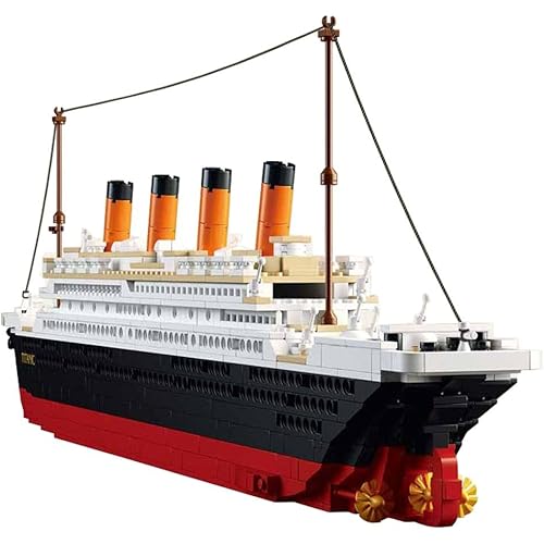 Titanic Building Block Kit 1021 Pieces Bricks