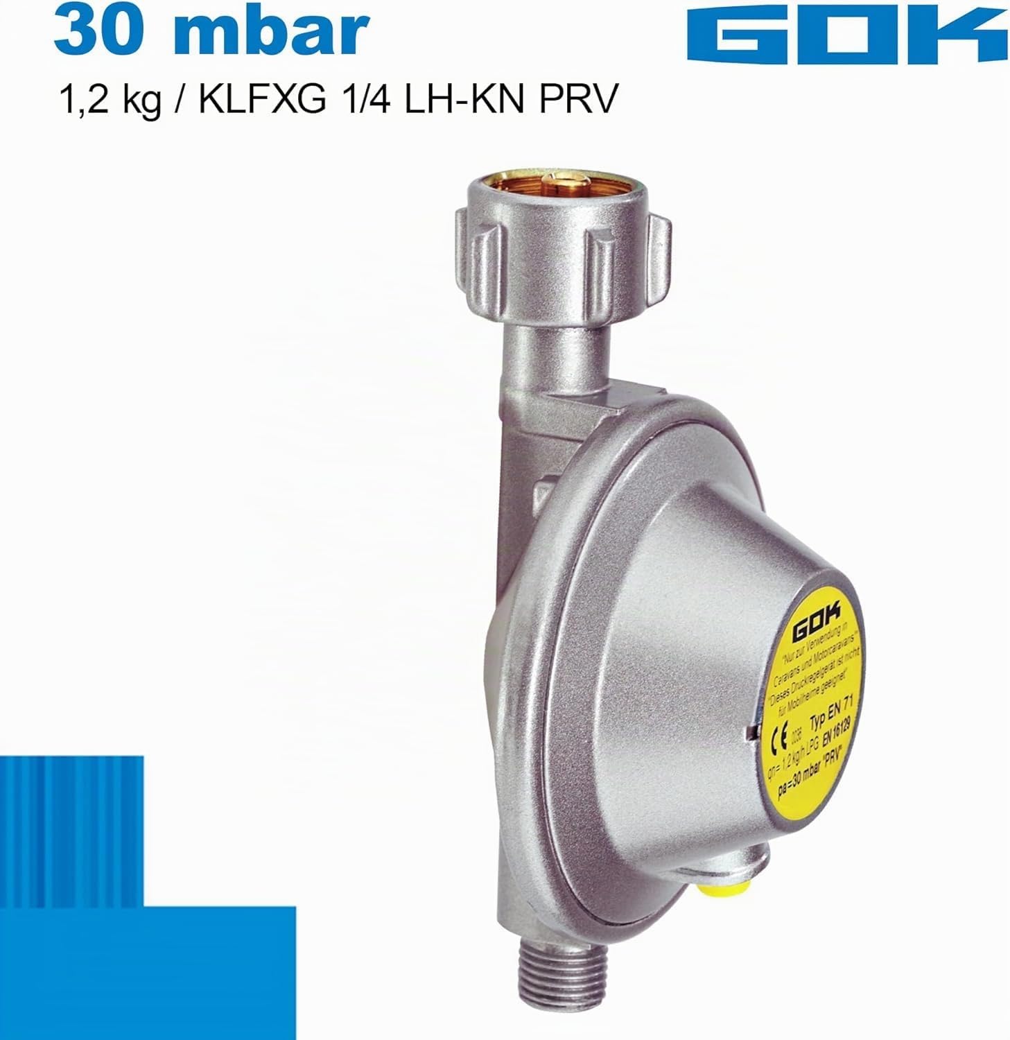 GOK Caravan 30 mbar 1,2 kg/h