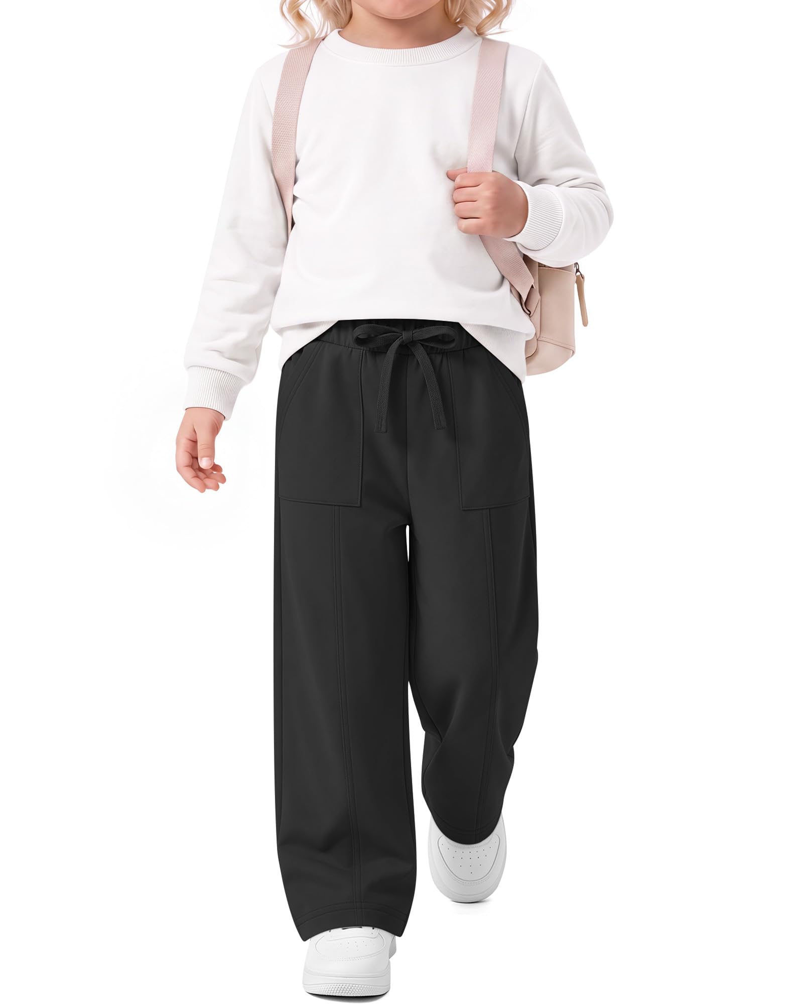 Toddler Girls Pants Baby Wide Leg Sweatpants