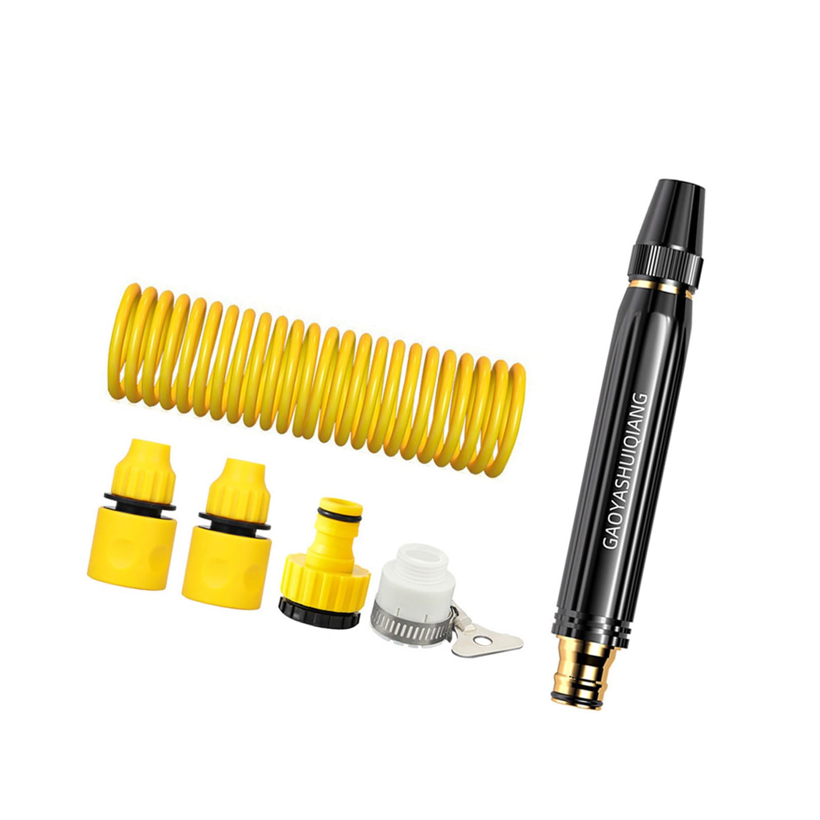 Multipurpose High Pressure Watering with Valves for Household Gardening Vehicle Care and Surfaces Cleaning Watering Nozzle