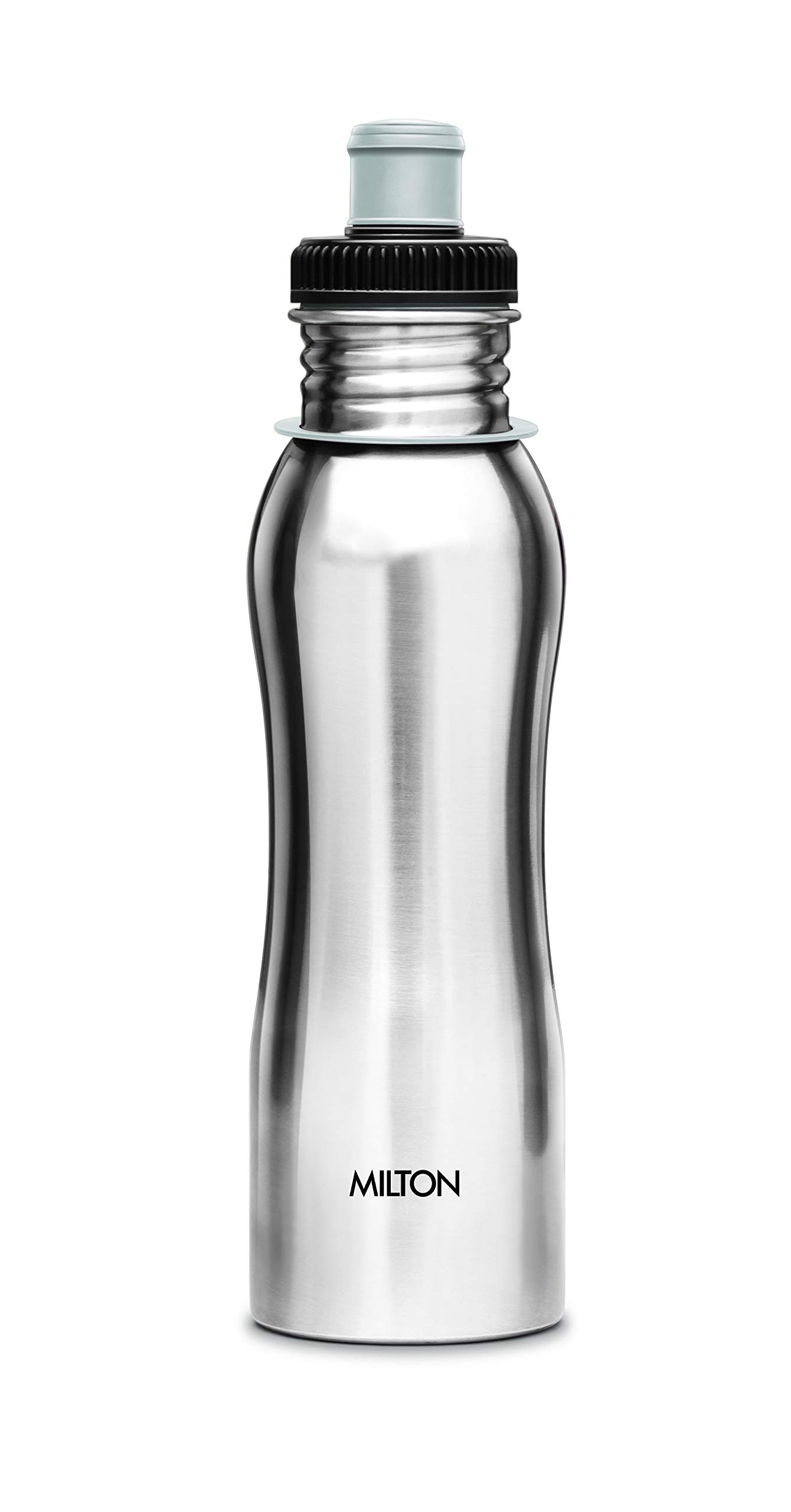 MILTON Easy Grip 750 Stainless Steel Water Bottle, 750 ml, Silver | Leak Proof | Office Bottle | Sports Bottle | Home | Kitchen | Hiking | Treking Bottle | Travel Bottle