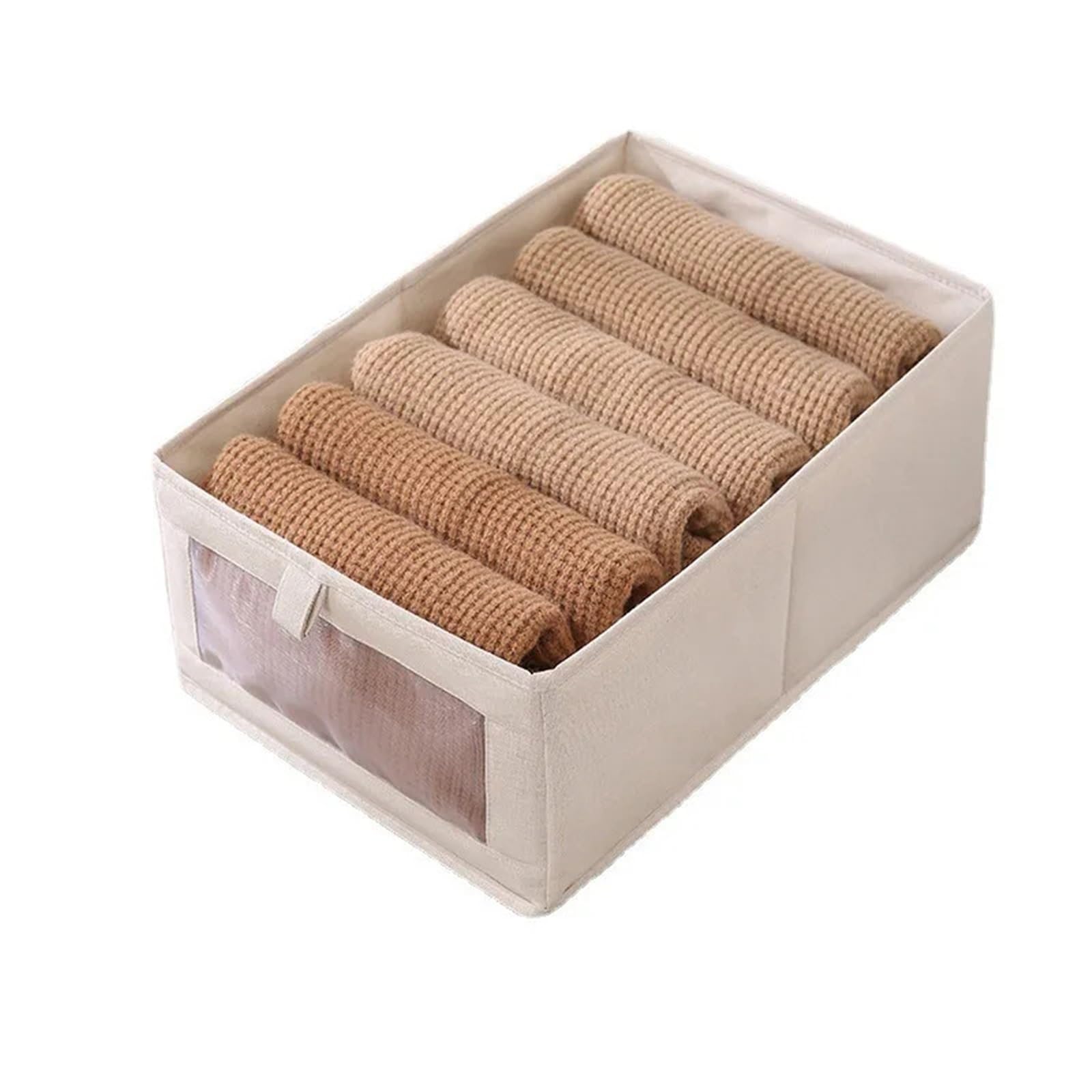 Organizzatore per cassetti di Biancheria Intima, Scatola Porta Calze, Reggiseno, Pantaloni, Vestiti, armadi e Tessuto Pieghevole per Camera da Letto, Guardaroba, casa