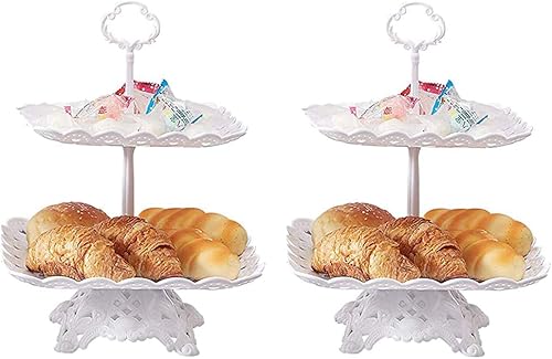 Miniatura 7 de Juego de 12 soportes de plástico para cupcakes, soporte para cupcakes, bandeja para servir platos de frutas para bodas, fiestas de cumpleaños,