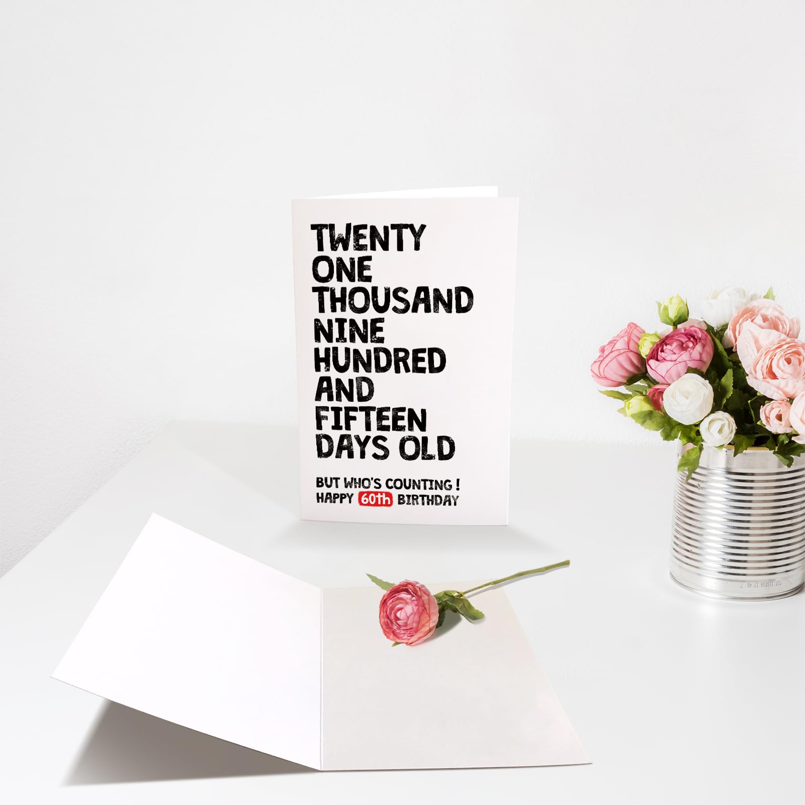 60th Birthday Gifts For Men 60th Birthday Card For 60th Birthday, Funny Prank Gift Card, Mom 60th Birthday Decorations For Women
