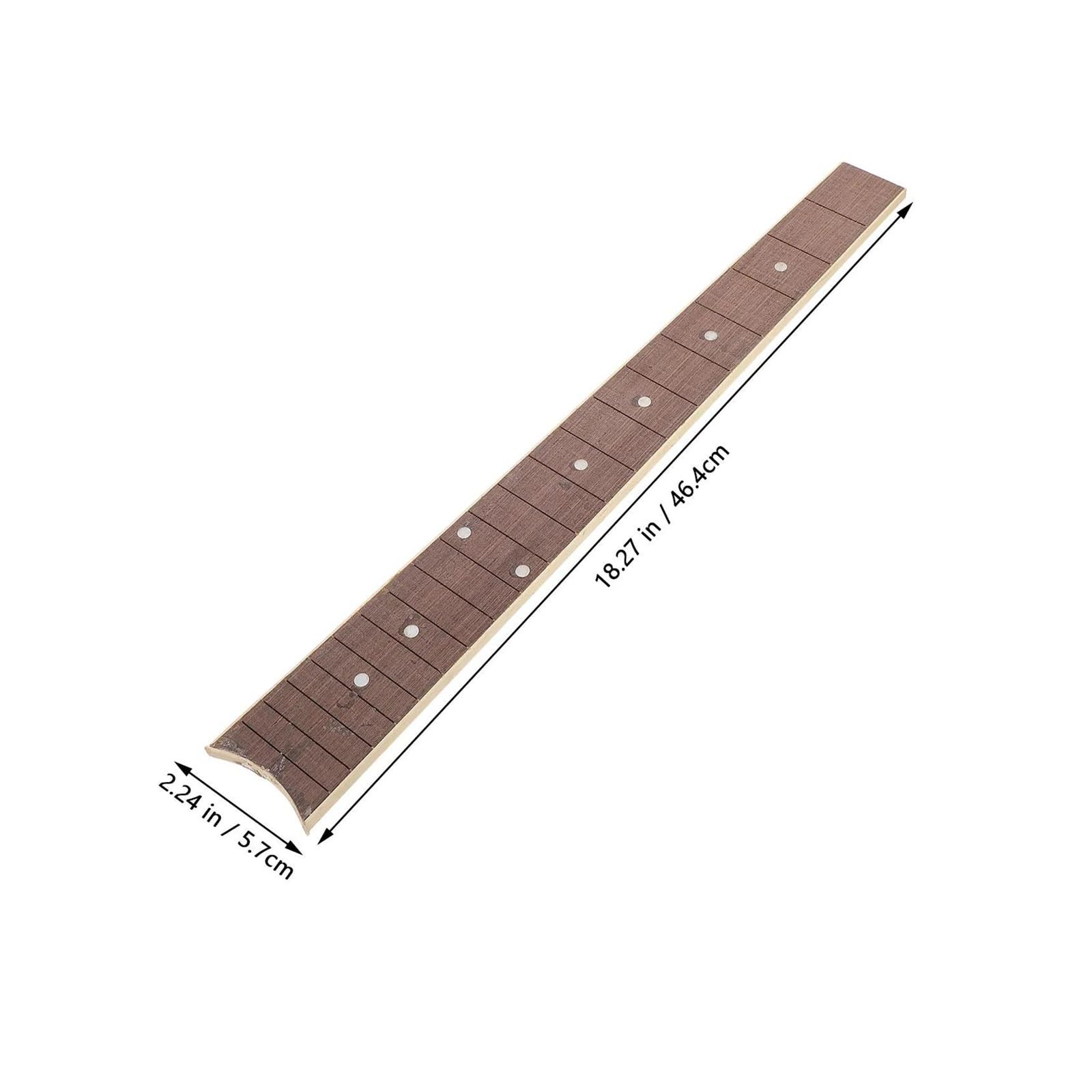 gryf gitary Podstrunnica do gitary ludowej drewniane akcesoria DIY części do instrumentów muzycznych