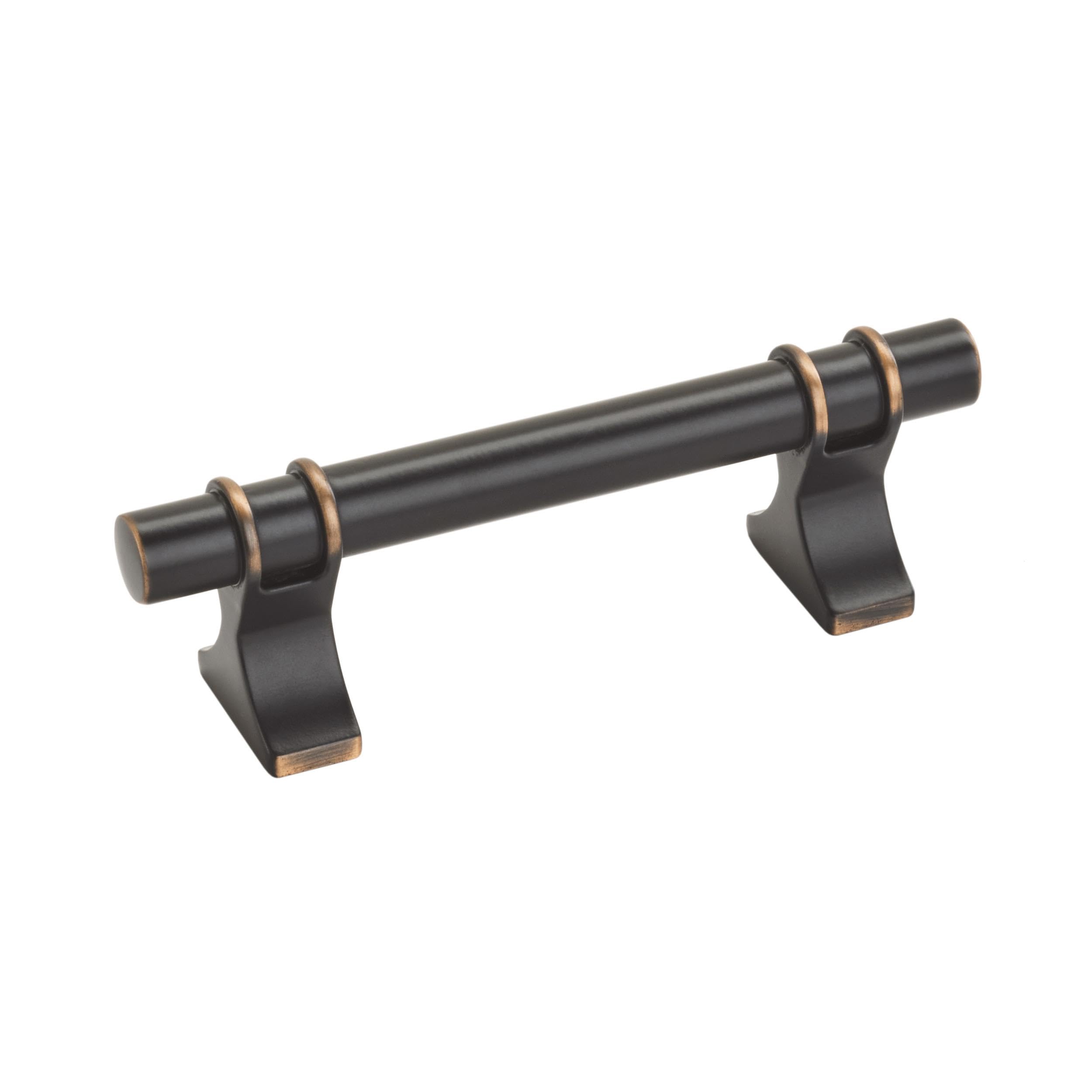 Amerock | Cabinet Pull | Oil Rubbed Bronze | 3 inch (76 mm) Center to Center | Davenport | 1 Pack | Drawer Pull | Drawer Handle | Cabinet Hardware