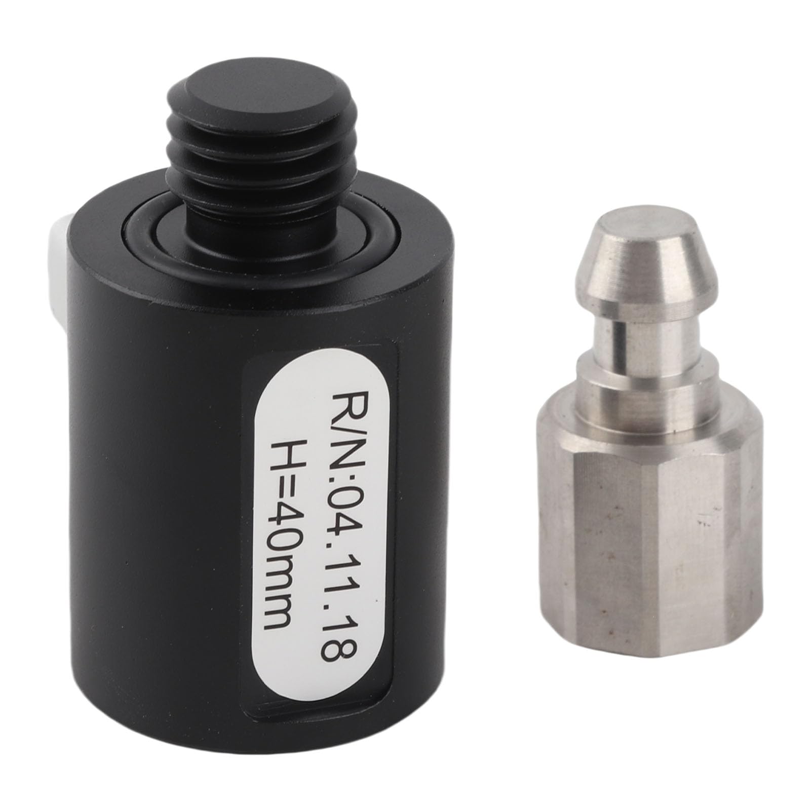 Gedourain Adapter do Tyczki Geodezyjnej GPS Mocny Szybkozłącze ze Stopu Aluminium do Tachimetru RTK Pomiar Mostów, Dróg, Budynków, 1,57 Cala