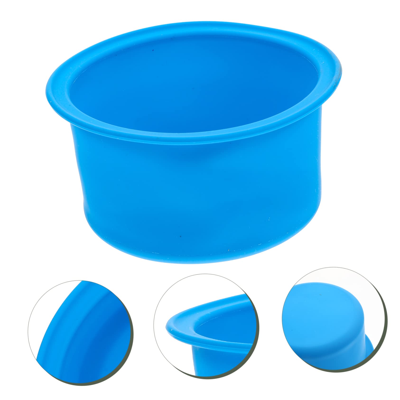 FRCOLOR 5pezzi Ciotola Silicone Per Fusione Della Cera Antiaderente e Facile Da Pulire Per Macchine Riscaldanti Per Cera Perfetta Per Uso Domestico e Saloni Di Bellezza