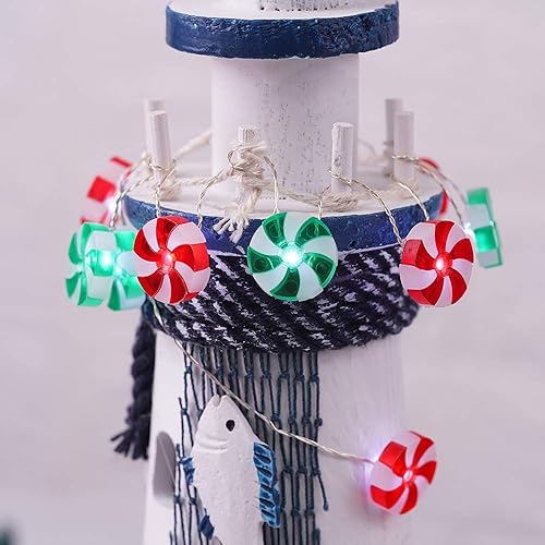 Miniatura 3 de BOHON - Luces de Halloween 3D - Jack-o-Lantern - LED de 30 luces de cadena de calabaza de 10 pies, funciona con baterías, luces de color naranja