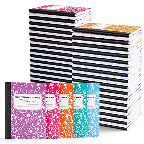 Lot de 70 mini cahiers pastel feela pour organiser vos notes de cours au quotidien