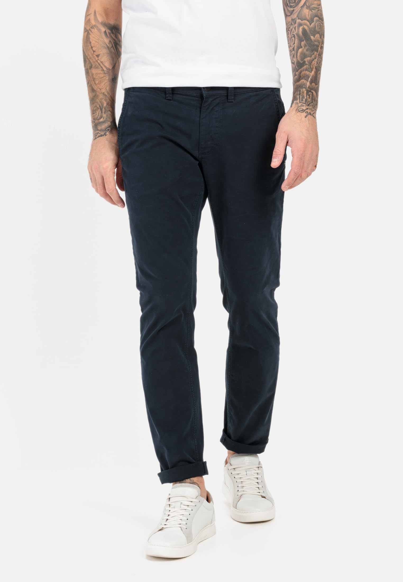 camel active Herren Stretch Chino Hose Regular Fit Houston - Spodnie Mężczyźni