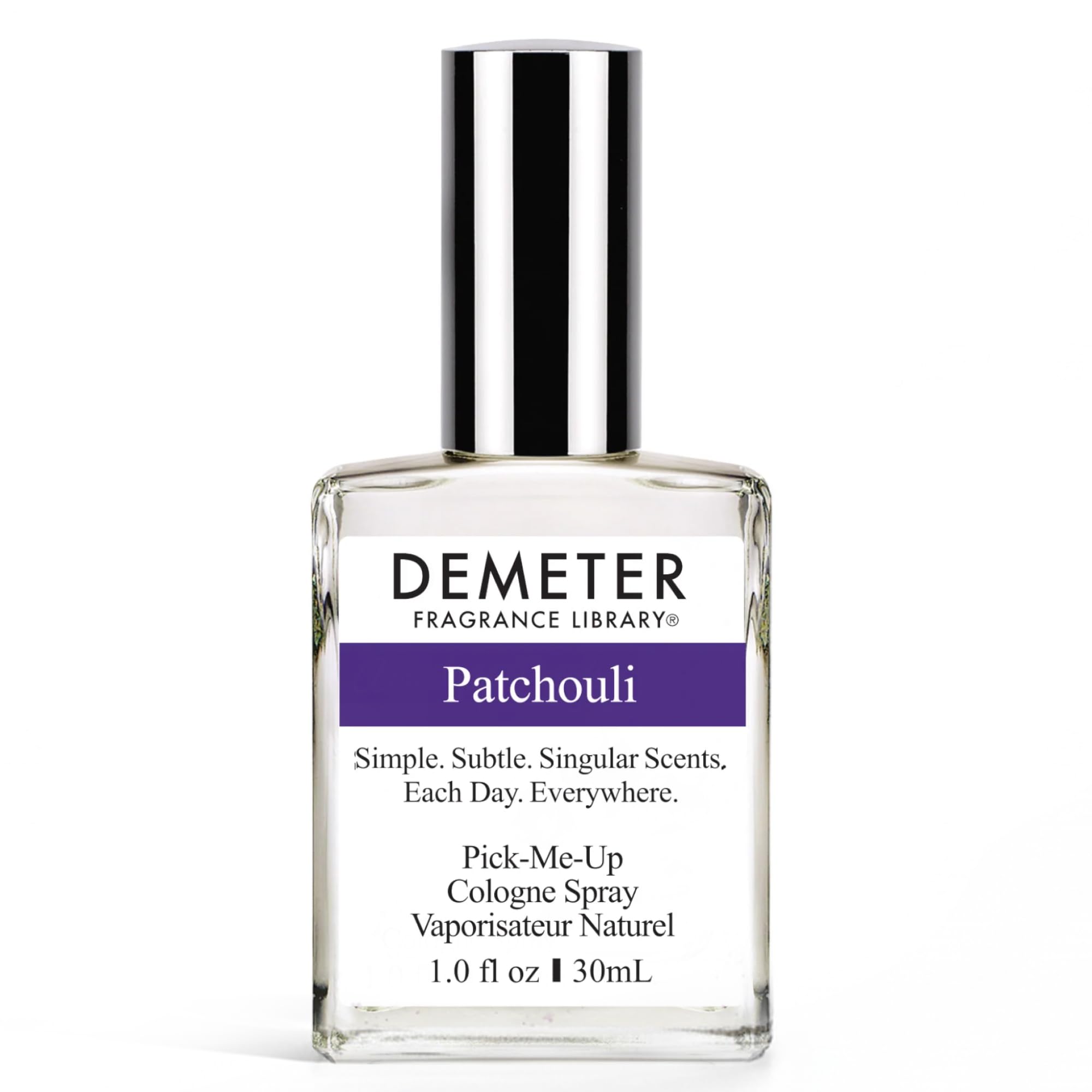 DEMETER Natural Perfume Spray Cologne for Women, Patchouli, 1 oz