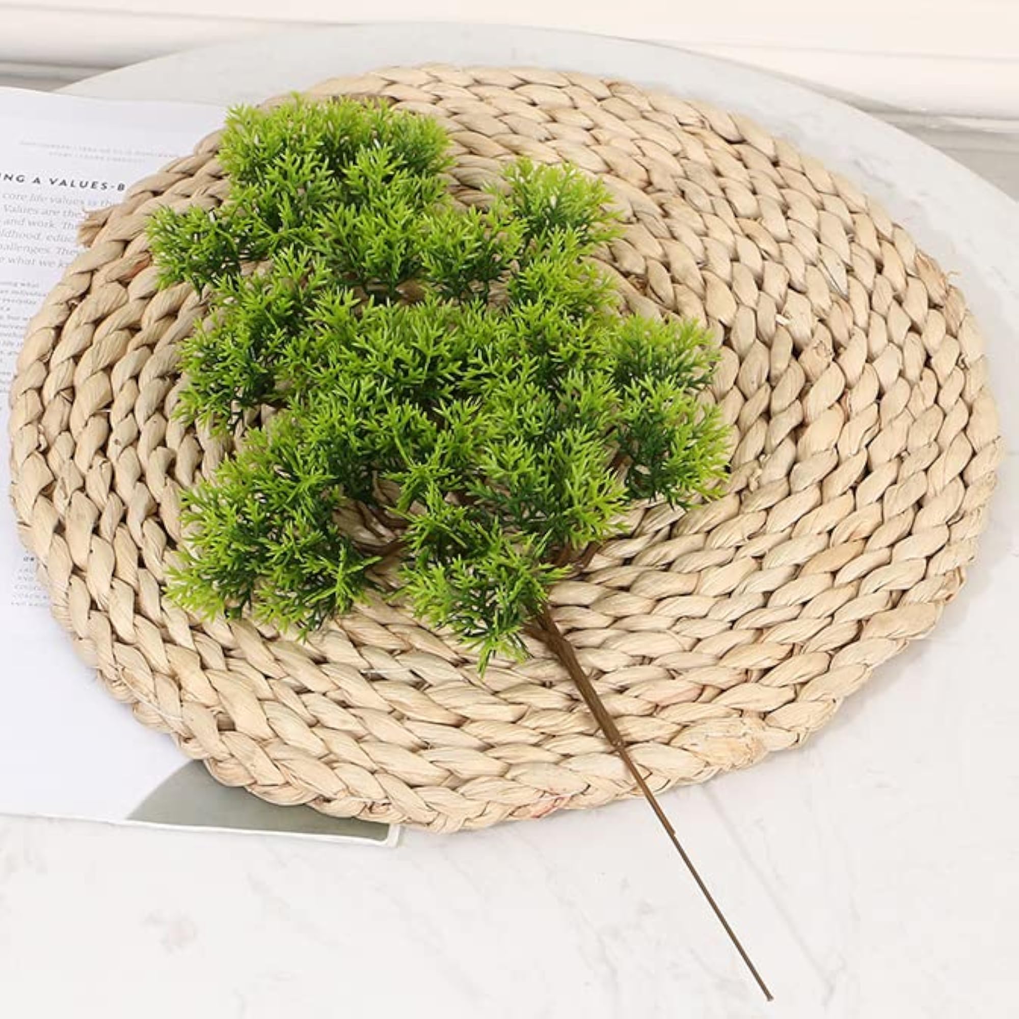 6Pcs Artificial Pine Branches for Christmas Decoration