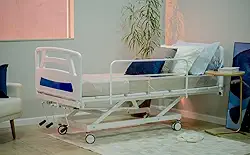 Cama Hospitalar Bleeze 3 movimentos manual Renovar com Colchão D28