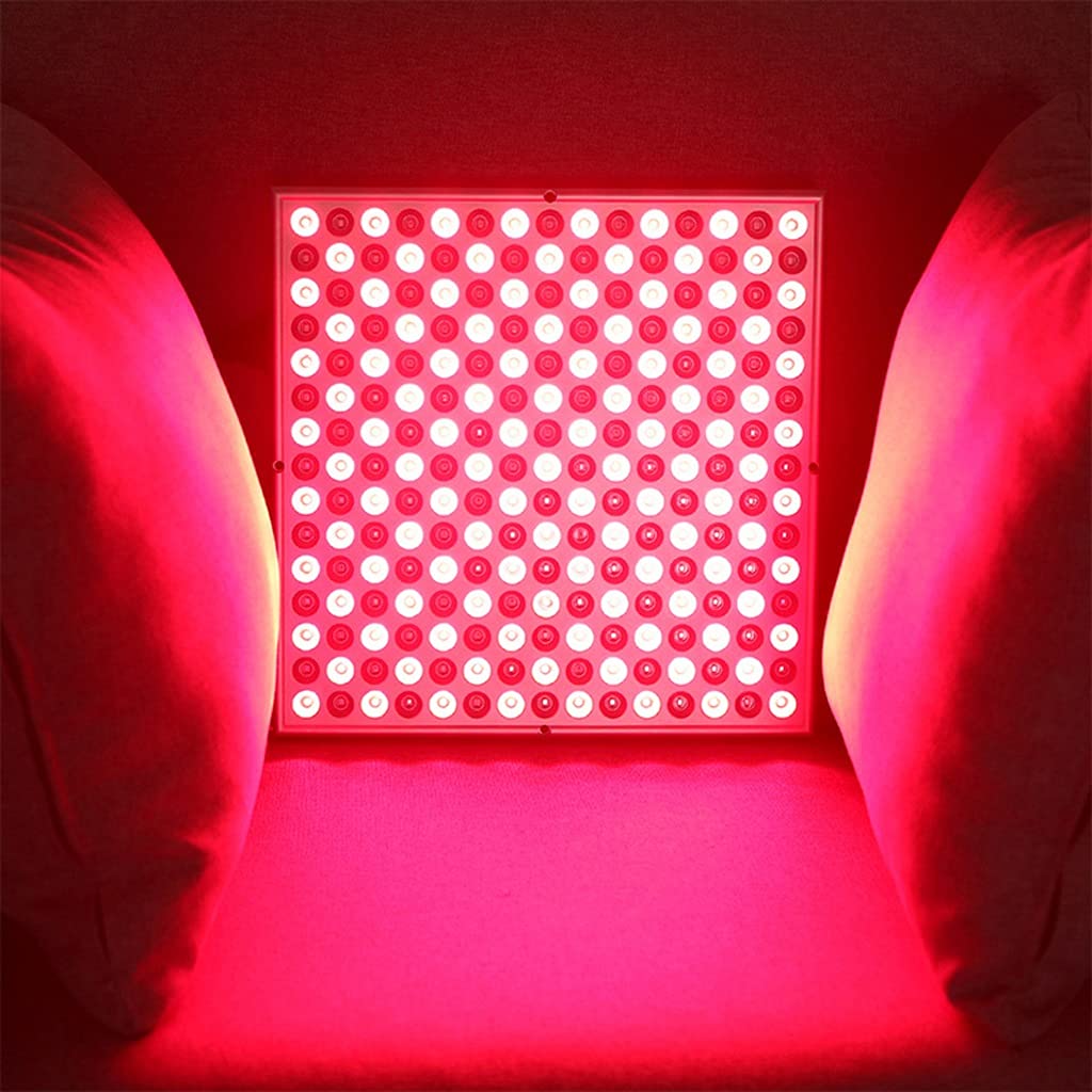 Dispositivo de Terapia de Luz Roja,Terapia de Infrarrojo Cercano Rojo de 660 NM y 850 NM,Panel de Lámpara de Terapia,para Rostro,Cuerpo,Antienvejecimiento,Alivio del Dolor
