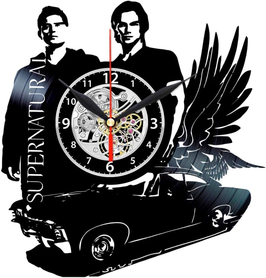 Queen Clocks Supernatural Vinyl Clock Record Wall Art - Home Decor - Birthday Gift Men