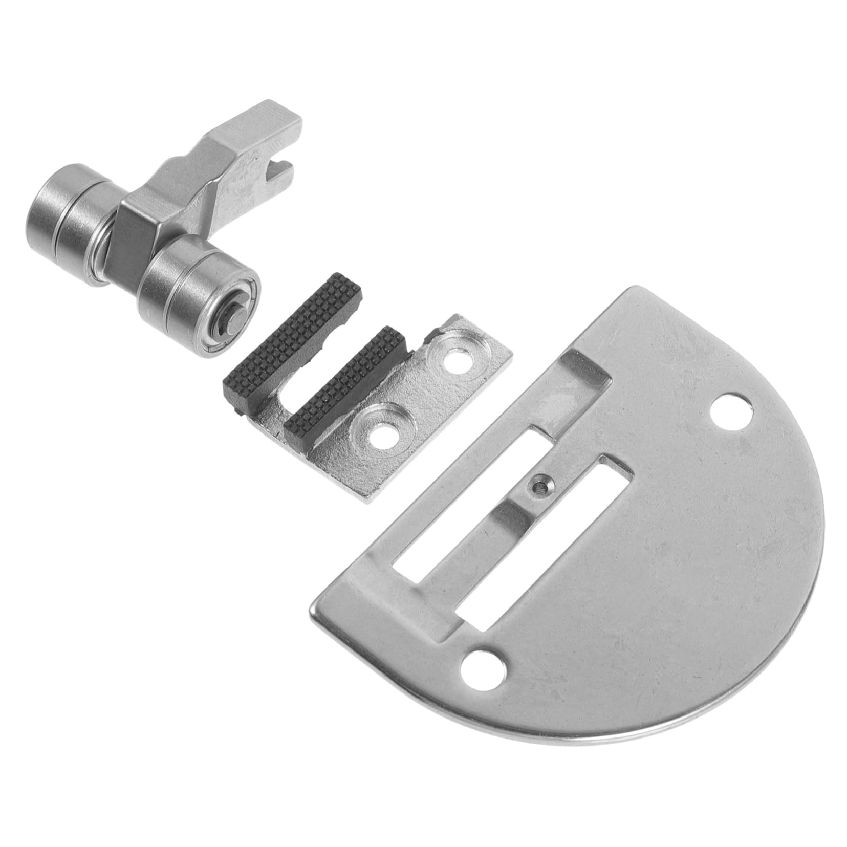 SHINEOFI 4 Set Piedino per Macchina da Cucire infila Cuciture Micro ago Sewing Machine griffa per Cucire per Uso Domestico Cucire Il Piedino è Disponibile in Ferro o plastica Silver