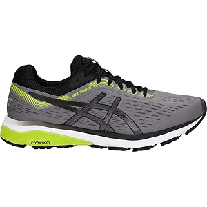 ASICS 1011A042 Men's GT-1000 7 Running Shoe, Carbon/Black - 12.5 D(M) US |  Road Running - Amazon.com