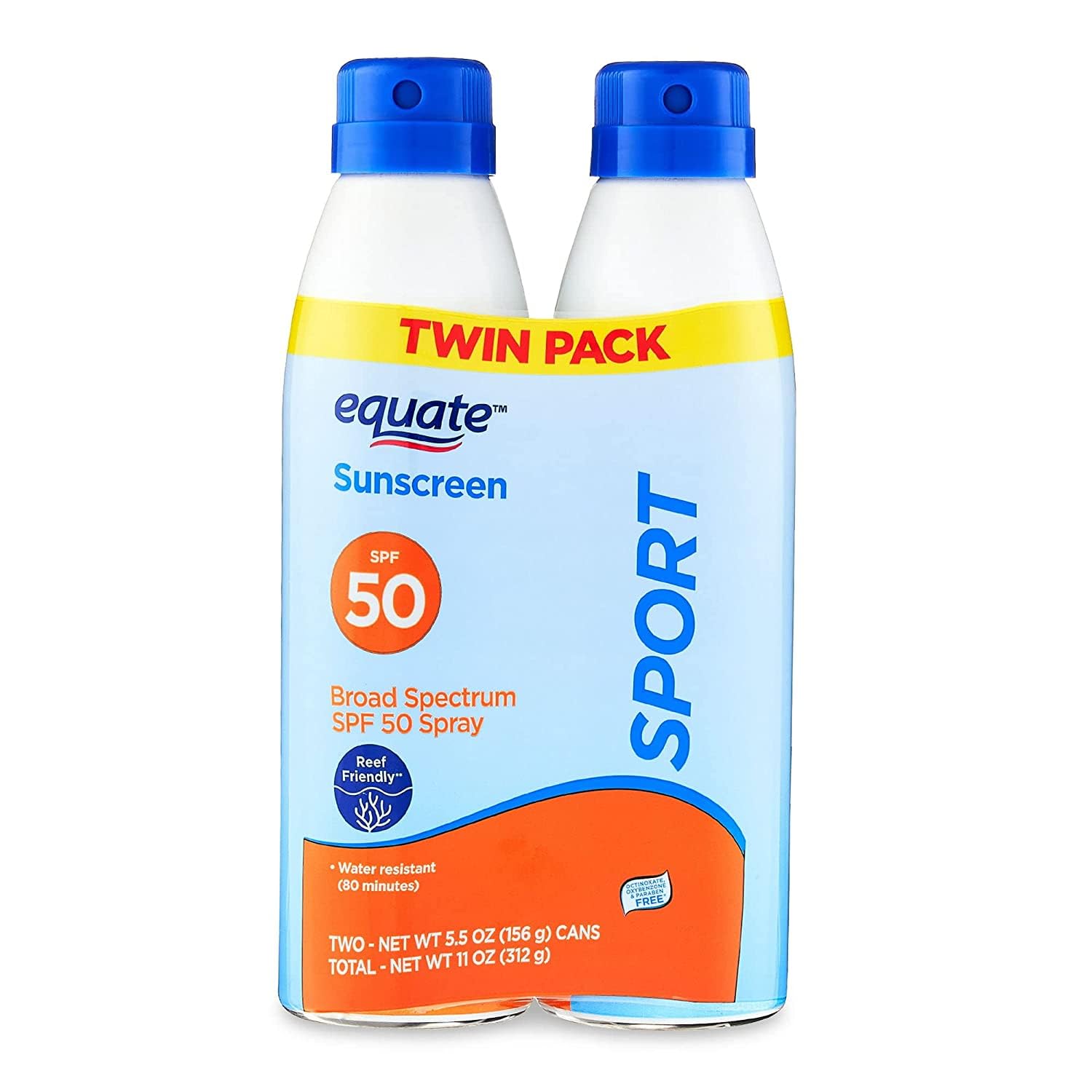 Foreskin Sport Broad Spectrum Sunscreen Spray SPF 50 Twin Pack